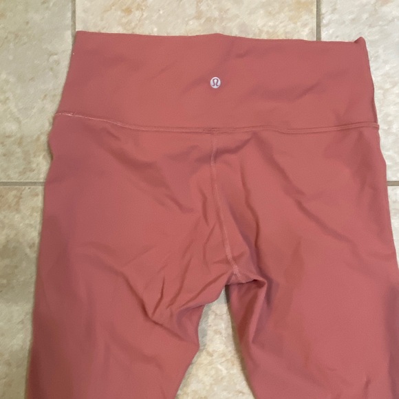 Lululemon Wunder Train High-Rise Tight 25" Brier Rose - Picture 3 of 7